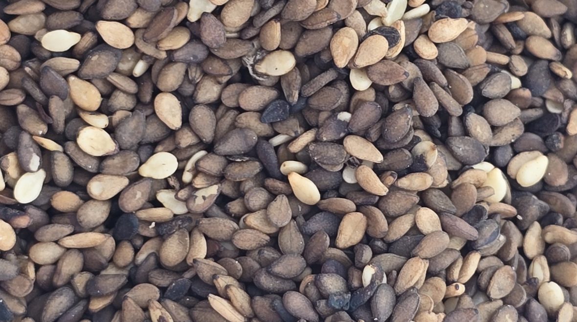 کنجد قهوه ای حاج حسین